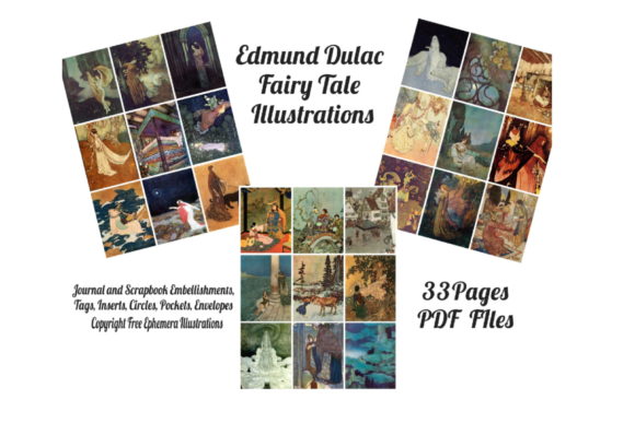 Download Edmund Dulac Vintage Fairy Tale Images 2 - Premium Resources