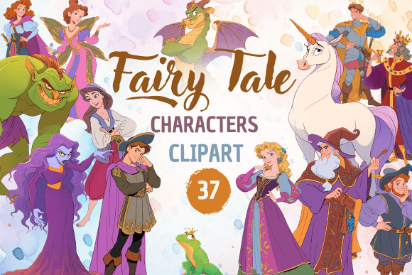 Download Fairy Tale Characters - Clipart - Premium Resources
