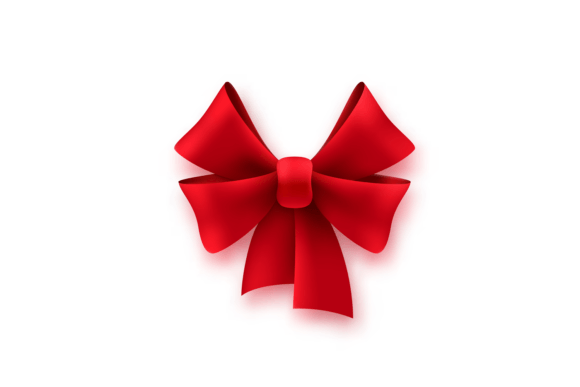Download Gift Silk Red Bow. Shiny Textile Decorat - Silk Collection