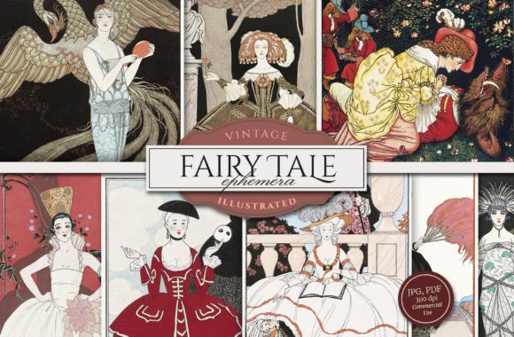 Download Fairy Tale Vintage Illustrations - Fairy tale Collection