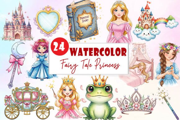 Download Fairy Tale Princess Clipart - Premium Resources
