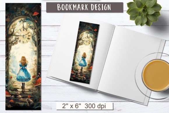 Download Alice in Wonderland Fairy Tale Bookmark - Premium Resources